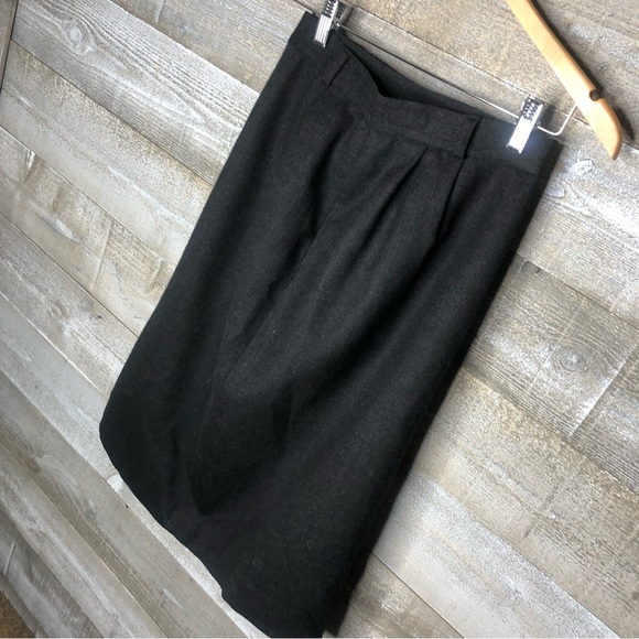 COPY - Evan Picone vintage 100% wool straight pencil skirt career office - Picture 5 of 7